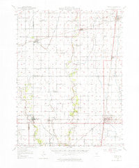 Tuscola Illinois Historical topographic map, 1:62500 scale, 15 X 15 Minute, Year 1950