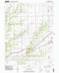 Union Center Illinois Historical topographic map, 1:24000 scale, 7.5 X 7.5 Minute, Year 1998