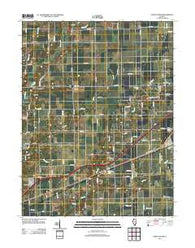 Union Center Illinois Historical topographic map, 1:24000 scale, 7.5 X 7.5 Minute, Year 2012