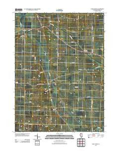 Union Grove Illinois Historical topographic map, 1:24000 scale, 7.5 X 7.5 Minute, Year 2012