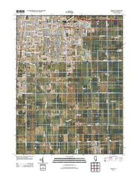 Urbana Illinois Historical topographic map, 1:24000 scale, 7.5 X 7.5 Minute, Year 2012