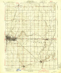 Urbana Illinois Historical topographic map, 1:62500 scale, 15 X 15 Minute, Year 1906