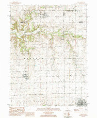 Varna Illinois Historical topographic map, 1:24000 scale, 7.5 X 7.5 Minute, Year 1983