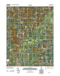 Vera Illinois Historical topographic map, 1:24000 scale, 7.5 X 7.5 Minute, Year 2012