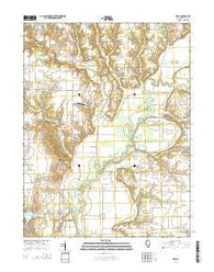 Vera Illinois Current topographic map, 1:24000 scale, 7.5 X 7.5 Minute, Year 2015