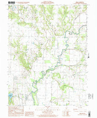 Vera Illinois Historical topographic map, 1:24000 scale, 7.5 X 7.5 Minute, Year 1998