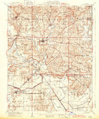Vienna Illinois Historical topographic map, 1:62500 scale, 15 X 15 Minute, Year 1918