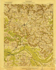 Vienna Illinois Historical topographic map, 1:62500 scale, 15 X 15 Minute, Year 1919