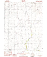 Villa Grove NW Illinois Historical topographic map, 1:24000 scale, 7.5 X 7.5 Minute, Year 1982