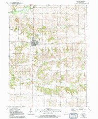 Viola Illinois Historical topographic map, 1:24000 scale, 7.5 X 7.5 Minute, Year 1992