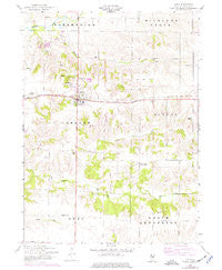 Viola Illinois Historical topographic map, 1:24000 scale, 7.5 X 7.5 Minute, Year 1953