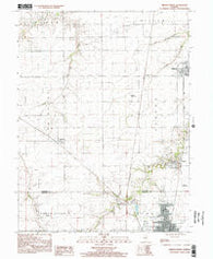 Virden North Illinois Historical topographic map, 1:24000 scale, 7.5 X 7.5 Minute, Year 1998