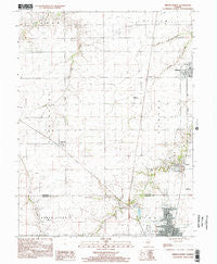 Virden North Illinois Historical topographic map, 1:24000 scale, 7.5 X 7.5 Minute, Year 1998