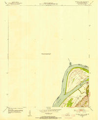 Wabash Island Kentucky Historical topographic map, 1:24000 scale, 7.5 X 7.5 Minute, Year 1953