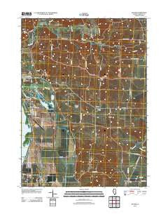 Wacker Illinois Historical topographic map, 1:24000 scale, 7.5 X 7.5 Minute, Year 2012