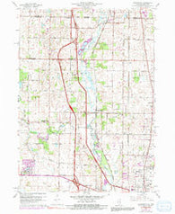 Wadsworth Illinois Historical topographic map, 1:24000 scale, 7.5 X 7.5 Minute, Year 1960