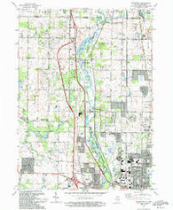 Wadsworth Illinois Historical topographic map, 1:24000 scale, 7.5 X 7.5 Minute, Year 1993