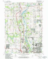 Wadsworth Illinois Historical topographic map, 1:24000 scale, 7.5 X 7.5 Minute, Year 1993