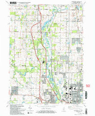 Wadsworth Illinois Historical topographic map, 1:24000 scale, 7.5 X 7.5 Minute, Year 1993