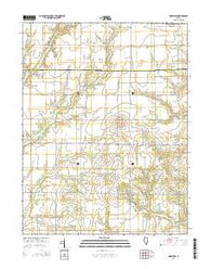 Wakefield Illinois Current topographic map, 1:24000 scale, 7.5 X 7.5 Minute, Year 2015