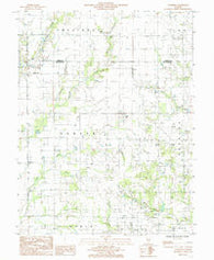 Wakefield Illinois Historical topographic map, 1:24000 scale, 7.5 X 7.5 Minute, Year 1985