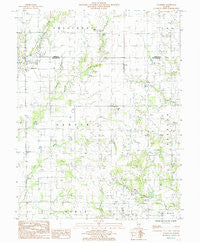 Wakefield Illinois Historical topographic map, 1:24000 scale, 7.5 X 7.5 Minute, Year 1985