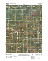 Walnut Illinois Historical topographic map, 1:24000 scale, 7.5 X 7.5 Minute, Year 2012