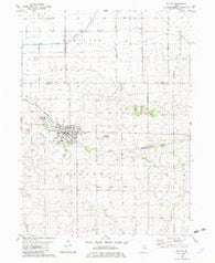 Walnut Illinois Historical topographic map, 1:24000 scale, 7.5 X 7.5 Minute, Year 1982