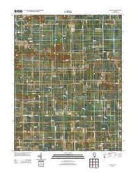 Walpole Illinois Historical topographic map, 1:24000 scale, 7.5 X 7.5 Minute, Year 2012