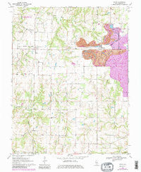 Walsh Illinois Historical topographic map, 1:24000 scale, 7.5 X 7.5 Minute, Year 1970