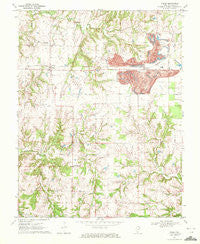 Walsh Illinois Historical topographic map, 1:24000 scale, 7.5 X 7.5 Minute, Year 1970