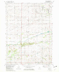 Walton Illinois Historical topographic map, 1:24000 scale, 7.5 X 7.5 Minute, Year 1982