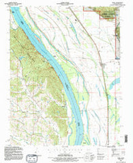 Ware Illinois Historical topographic map, 1:24000 scale, 7.5 X 7.5 Minute, Year 1993