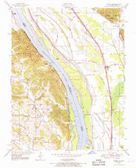 Ware Illinois Historical topographic map, 1:24000 scale, 7.5 X 7.5 Minute, Year 1947