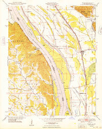 Ware Illinois Historical topographic map, 1:24000 scale, 7.5 X 7.5 Minute, Year 1948