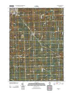 Warren Illinois Historical topographic map, 1:24000 scale, 7.5 X 7.5 Minute, Year 2012