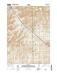 Warren Illinois Current topographic map, 1:24000 scale, 7.5 X 7.5 Minute, Year 2015