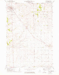 Warren Illinois Historical topographic map, 1:24000 scale, 7.5 X 7.5 Minute, Year 1971