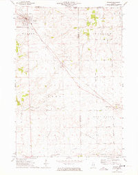 Warren Illinois Historical topographic map, 1:24000 scale, 7.5 X 7.5 Minute, Year 1971