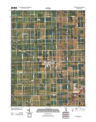 Warrensburg Illinois Historical topographic map, 1:24000 scale, 7.5 X 7.5 Minute, Year 2012