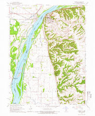 Warsaw Illinois Historical topographic map, 1:24000 scale, 7.5 X 7.5 Minute, Year 1964