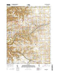 Washington Illinois Current topographic map, 1:24000 scale, 7.5 X 7.5 Minute, Year 2015