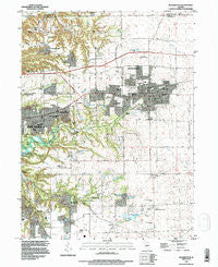 Washington Illinois Historical topographic map, 1:24000 scale, 7.5 X 7.5 Minute, Year 1995