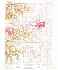 Washington Illinois Historical topographic map, 1:24000 scale, 7.5 X 7.5 Minute, Year 1970