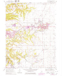 Washington Illinois Historical topographic map, 1:24000 scale, 7.5 X 7.5 Minute, Year 1970