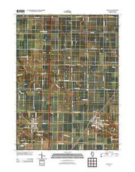 Wataga Illinois Historical topographic map, 1:24000 scale, 7.5 X 7.5 Minute, Year 2012