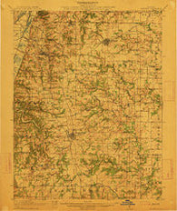 Waterloo Illinois Historical topographic map, 1:62500 scale, 15 X 15 Minute, Year 1913