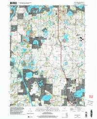 Wauconda Illinois Historical topographic map, 1:24000 scale, 7.5 X 7.5 Minute, Year 1998