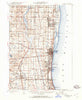 Waukegan Illinois Historical topographic map, 1:62500 scale, 15 X 15 Minute, Year 1906