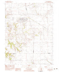 Waverly Illinois Historical topographic map, 1:24000 scale, 7.5 X 7.5 Minute, Year 1983